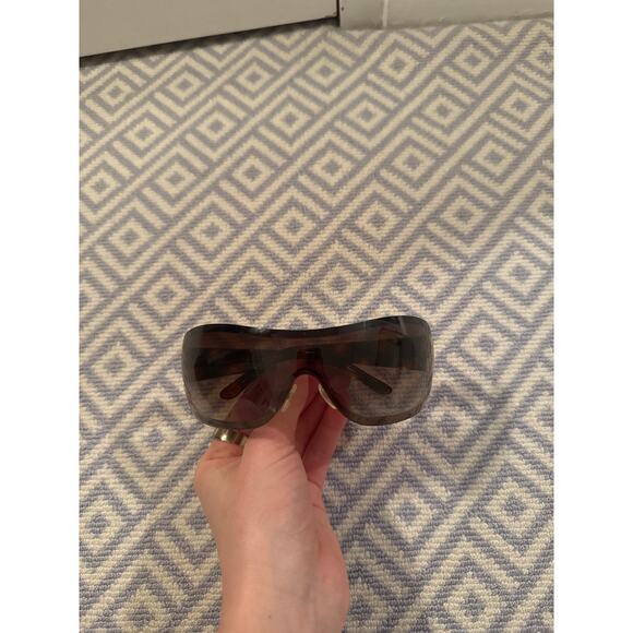 Chanel Wrap-around Tortoise Sunglasses main image 9